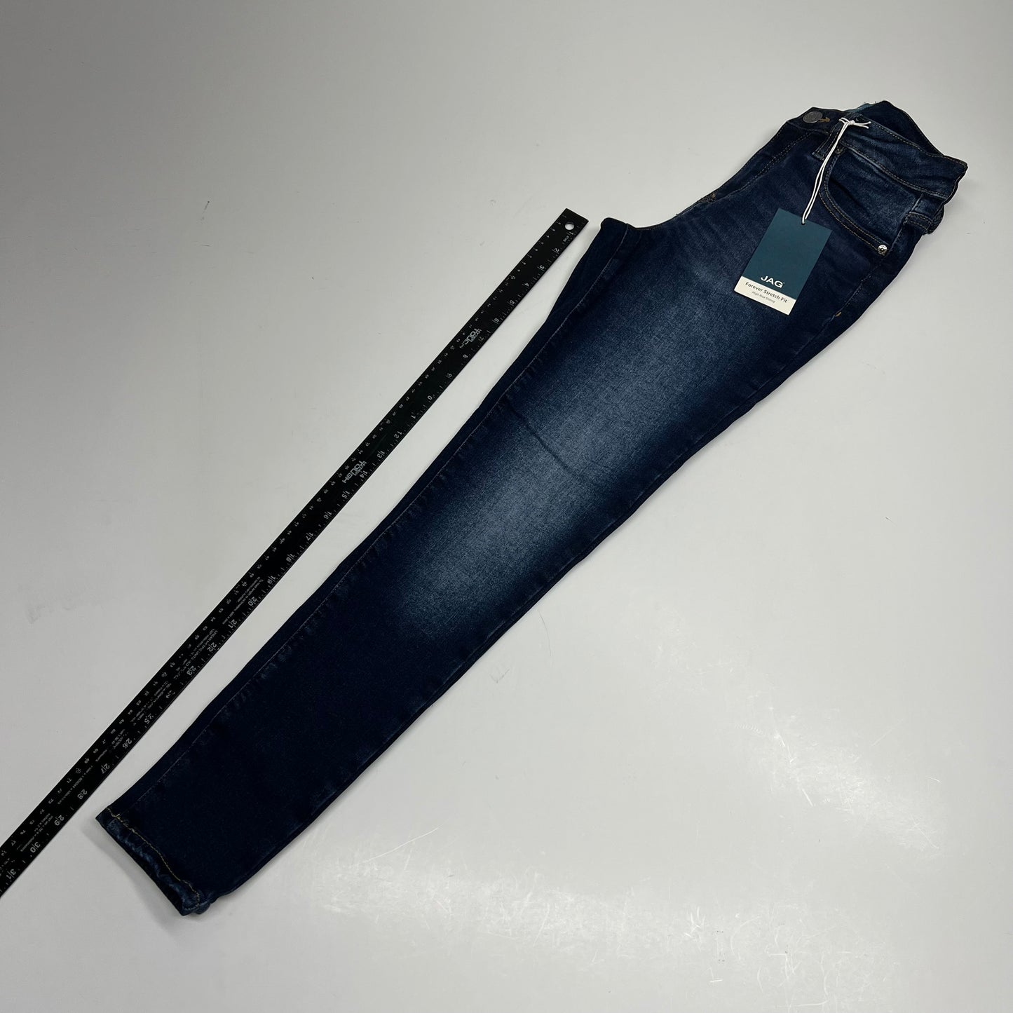JAG Forever Stretch Fit High Rise Skinny Jeans Women's Sz S/29 Cadet Blue