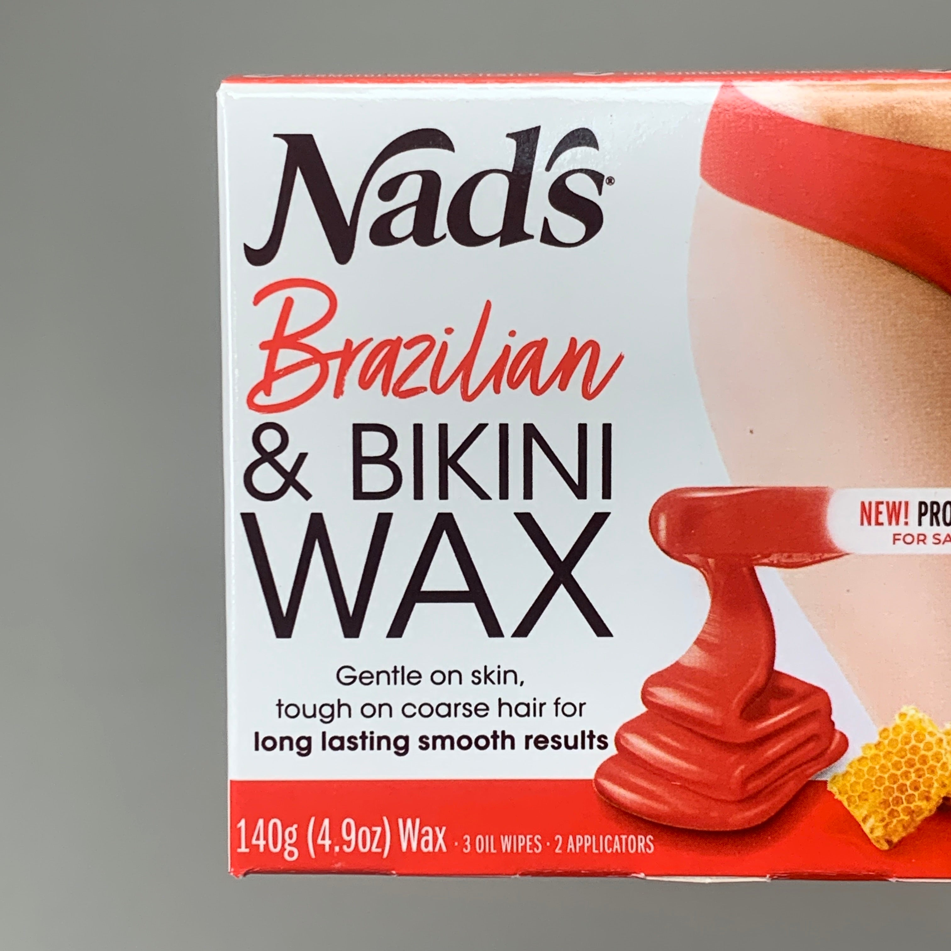 NADS Brazilian and Bikini Hair Removal Wax Soothing Beeswax