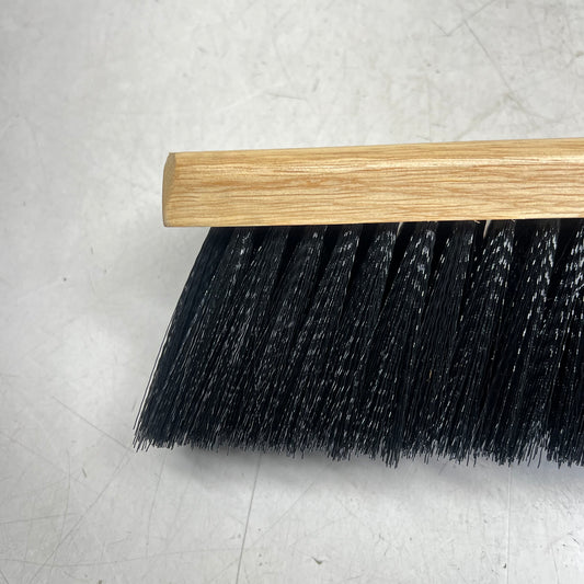 MALISH  Poly Medium Floor Sweep Head (handle Not Included) 24"x3" Black 12424