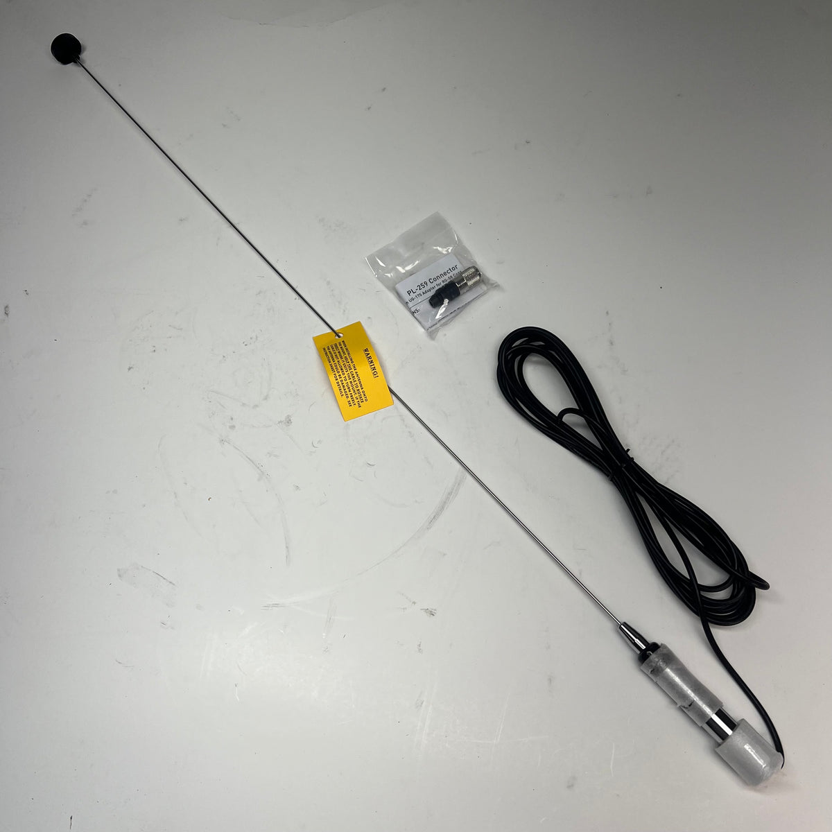 SHAKESPEARE Low-profile Ais Ss Whip Antenna W/ Pl-259 Connector 36" 5250