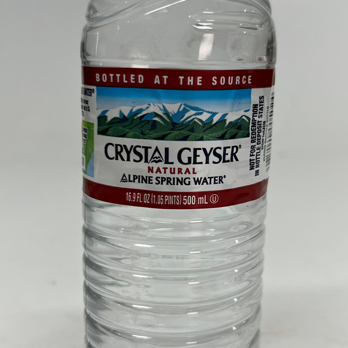ZA@ CRYSTAL GEYSER (96 Bottles) Alpine Spring Water 16.9 fl oz. Bottles BB 04/28