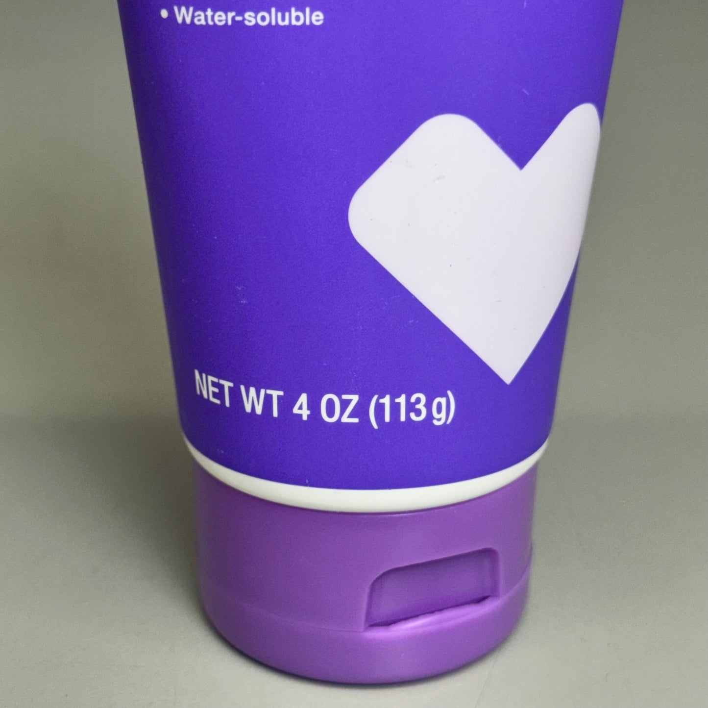 CVS HEALTH (2 PACK) Personal Lubricant Water-Based Purple Tube 4oz Each Exp 04/26