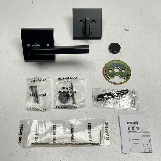 KWIKSET Halifax Deadbolt Designer Style Interior Pack  Matte Black 99710-022