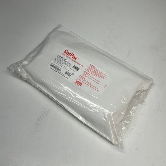 BERKSHIRE (12 PACK, 75 SHEETS EACH) Sat Pax Presaturated Cleanroom Wipers 9x9"