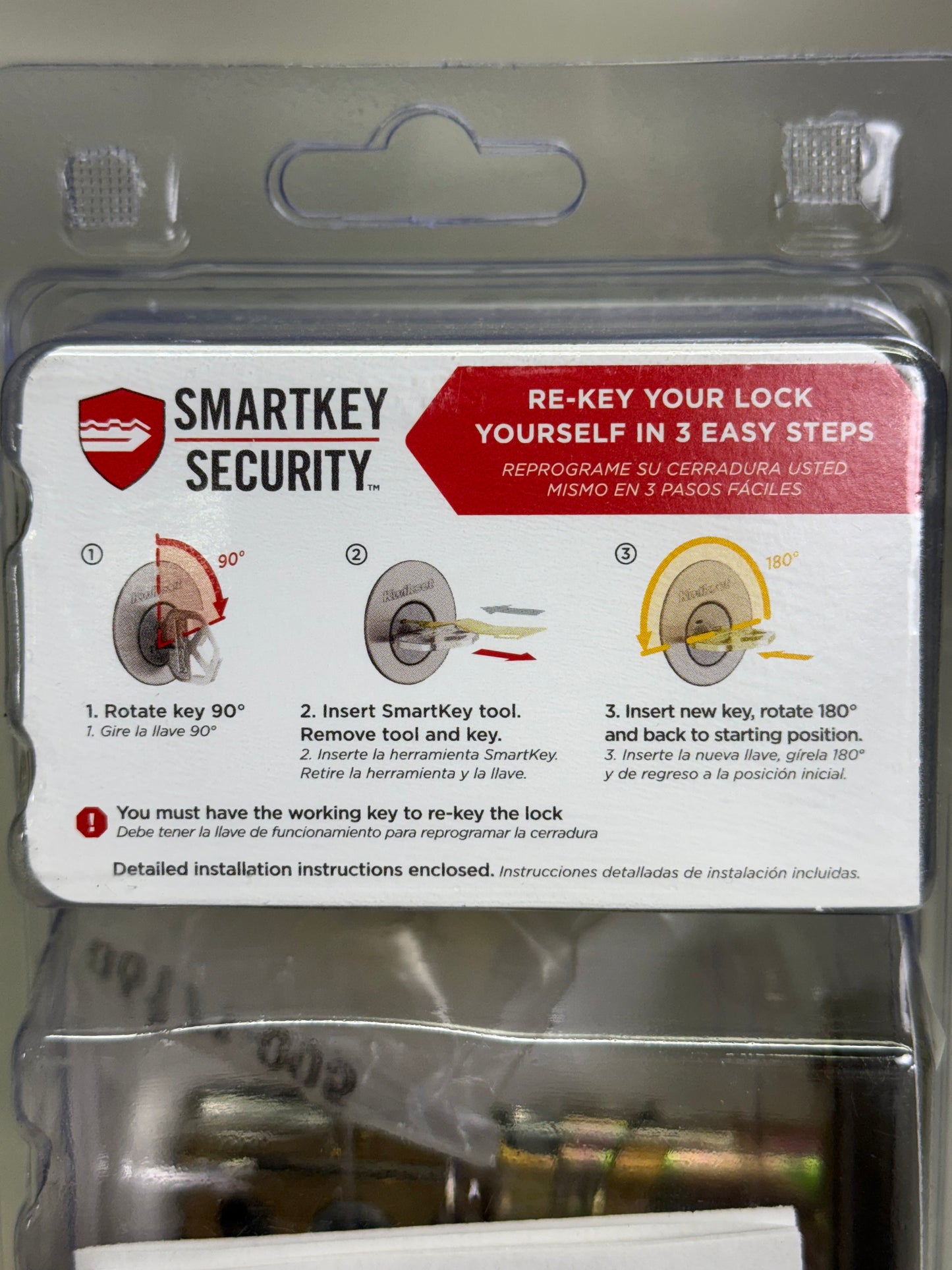 KWIKSET Single Cylinder Deadbolt w/ Smartkey Antique Brass Finish 96600-750