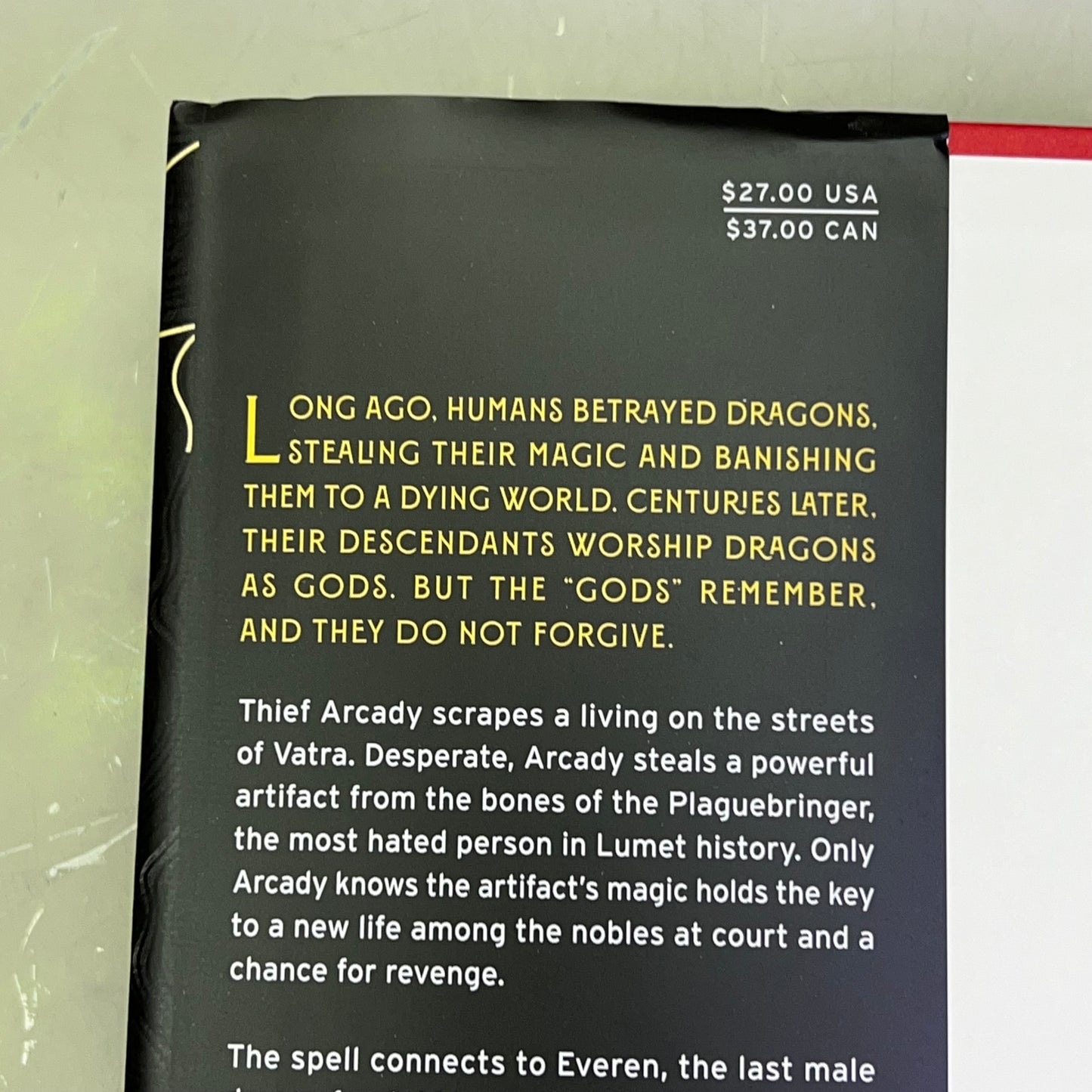 DRAGON FALL Fantasy Book 1 Of 2 Dragon Scales By L. R. Lam Hardback Book