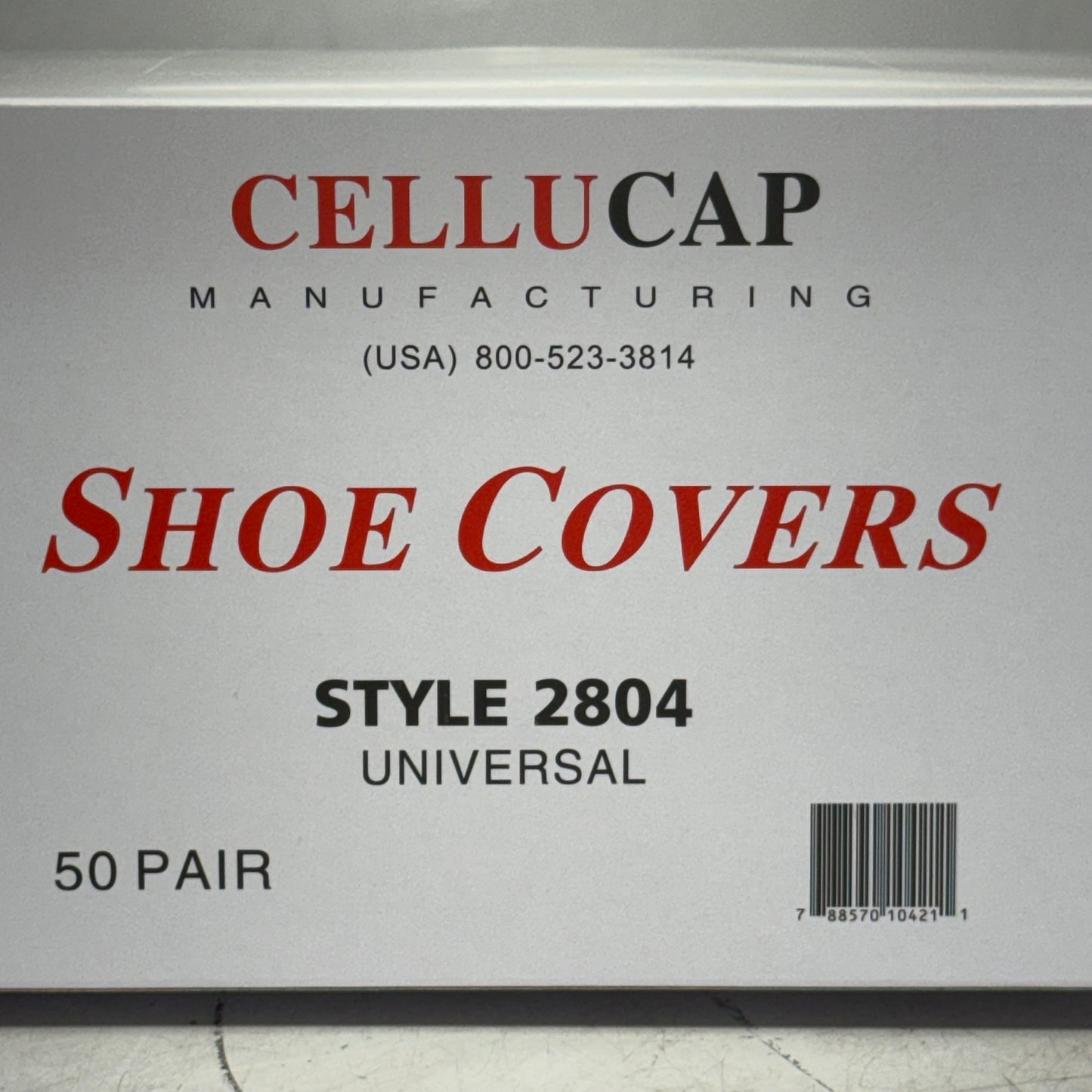 CELLUCAP (50 PAIRS) Shoe Covers Universal Blue STYLE 2804