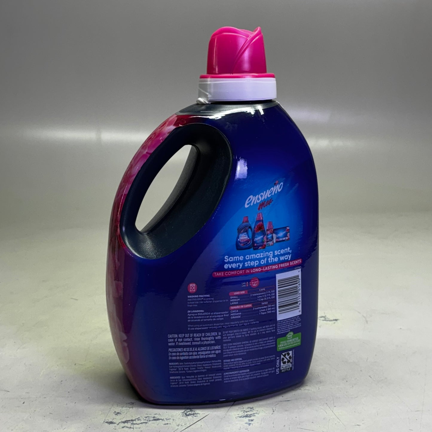 ENSUEÑO MAX (2 PACK Of 123 Loads) Fabric Softener - Spring Fresh Scent 125 fl oz/ 3.7 L Blue