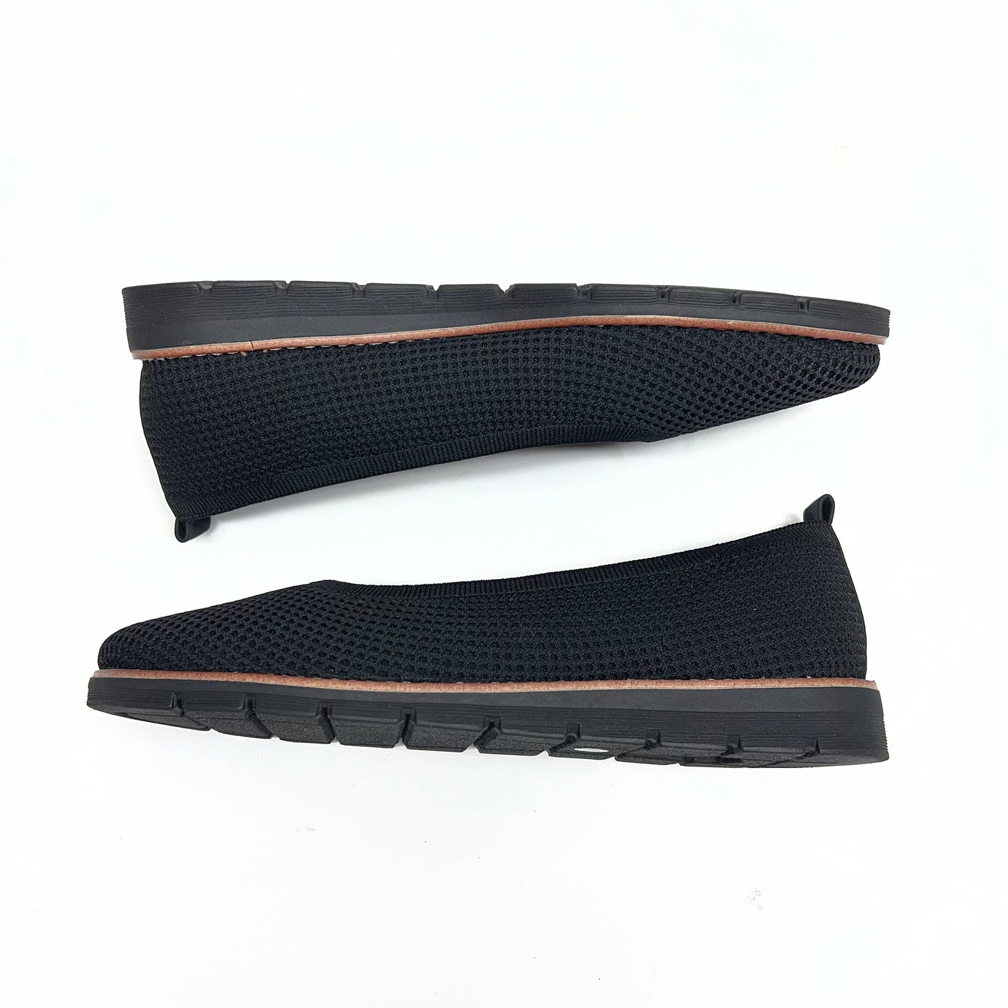 EASY SPIRIT Kellina Slip-on Flats Ultra Lightweight Women's Sz 9.5M Black (As-Is)