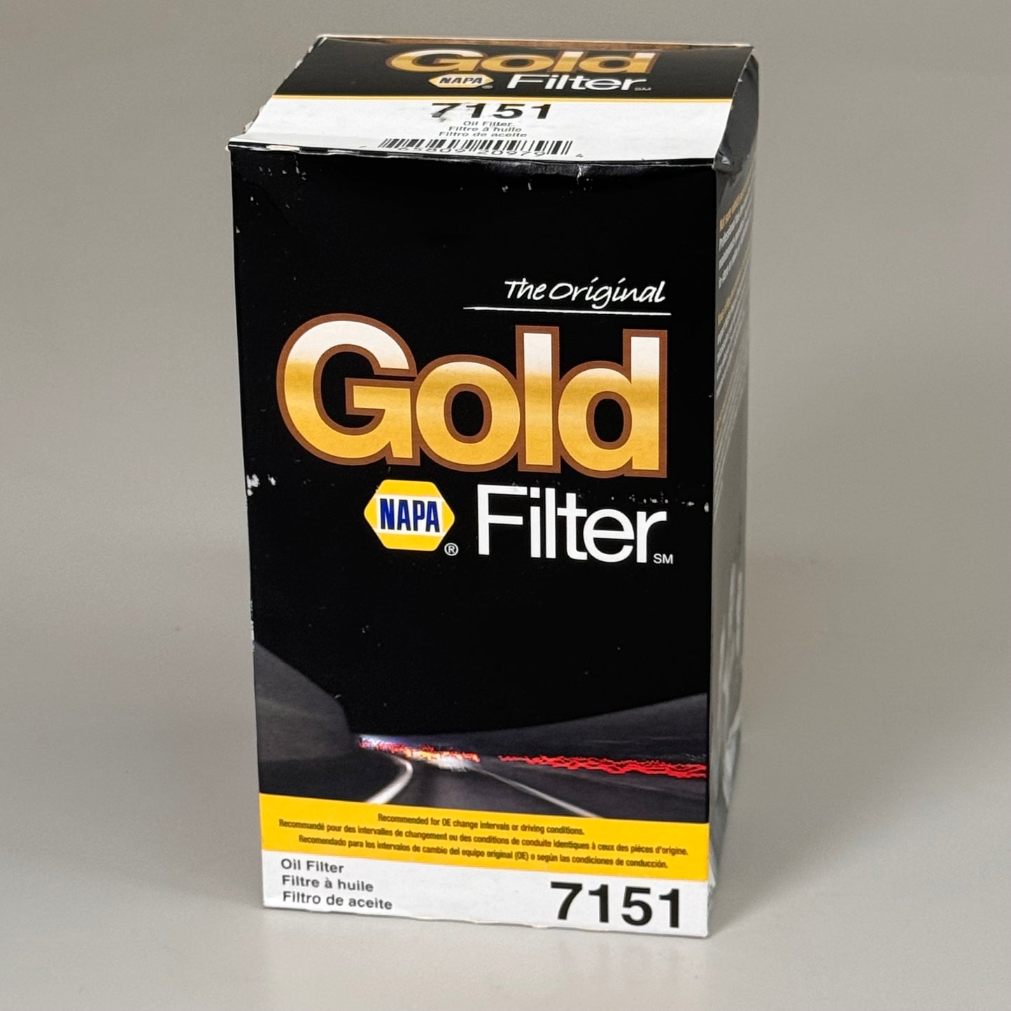 NAPA Original Gold Filter Microglass Media Material 1"-16 Thread 5 Micron 7151