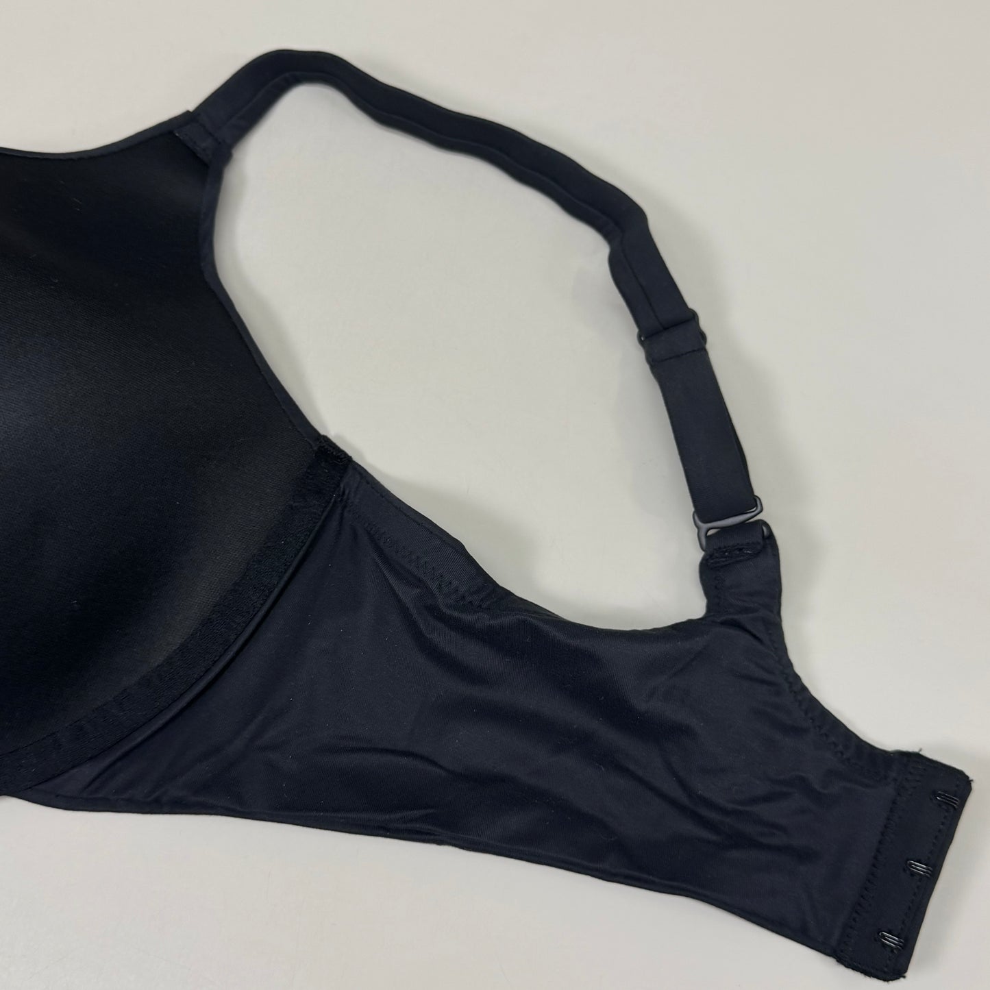 SKIMS Fits Everybody 360 Degree Stretch Soft T-Shirt Bra Women's Sz 38DD Onyx