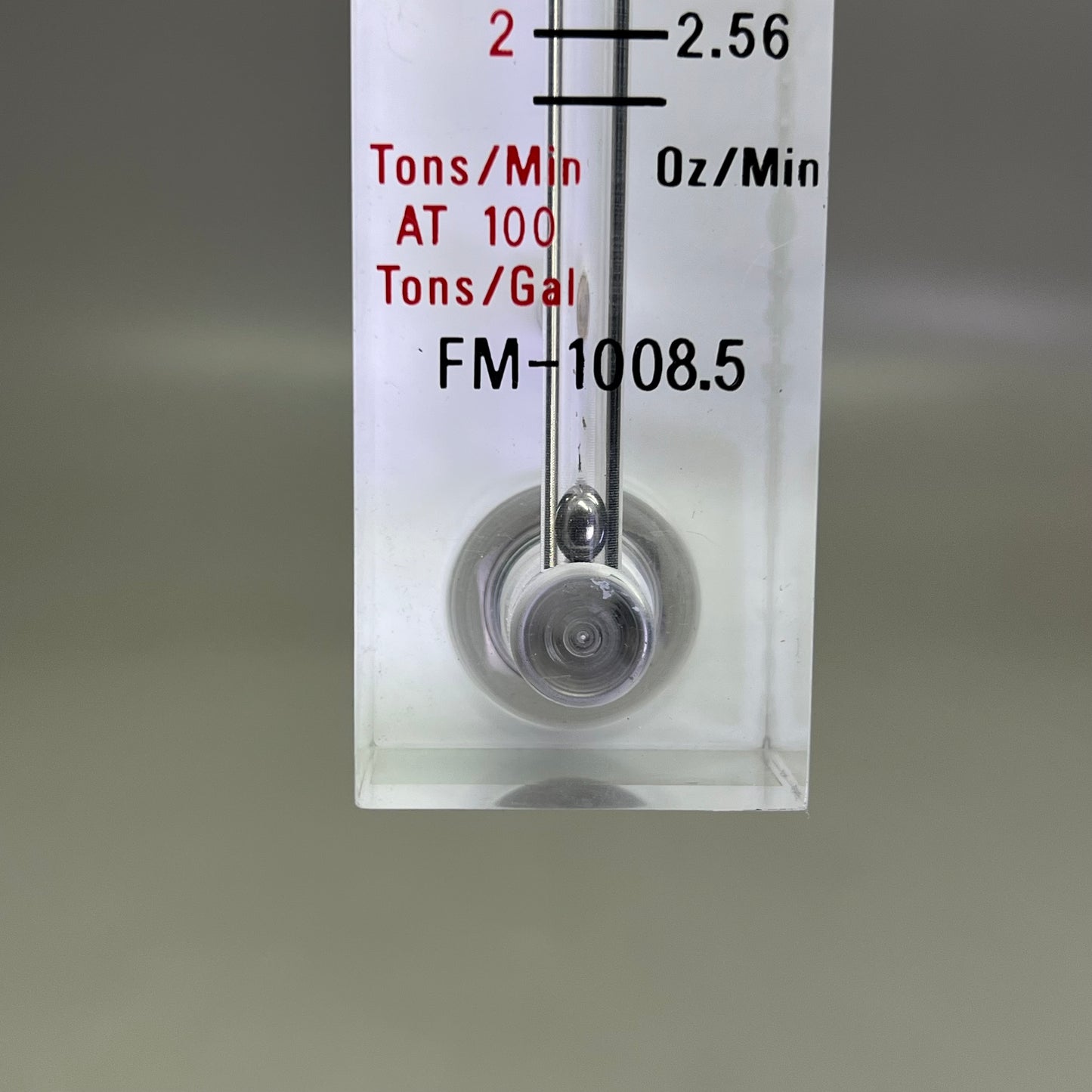 DOHRMANN ENTERPRISES INC. Flowmeter For 1/4"IDx3/8"ID Hose 6.5" Clear FM-1008.5