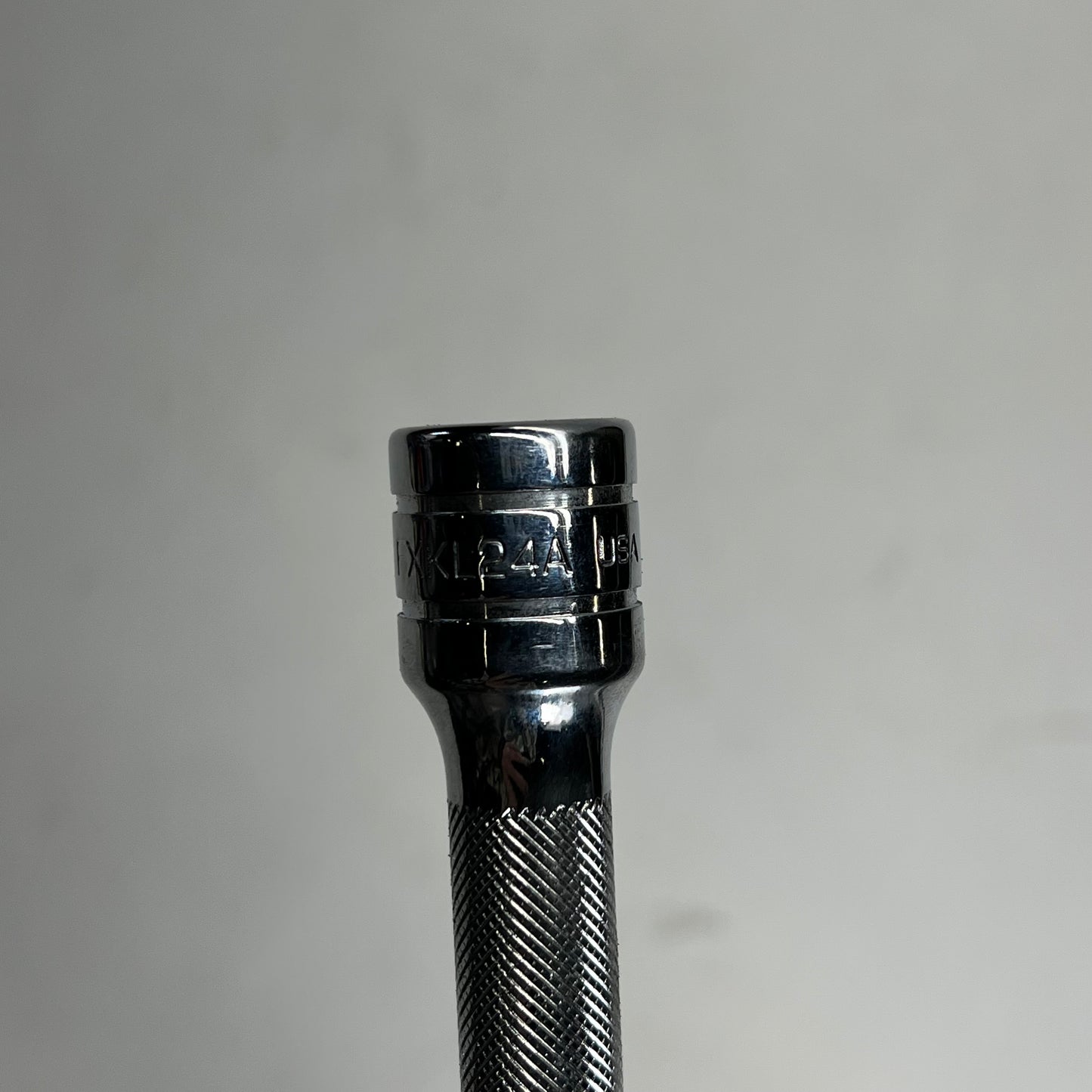 SNAP ON Quick Release Locking Knurled Extension 24" - 3/8" Drive Chrome FXKL24A