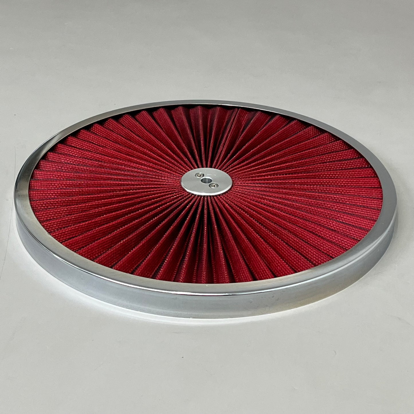 SPEED MASTER Element Extreme Top Air Cleaner Kit 14"x2" Red/Chrome PCE104.1047