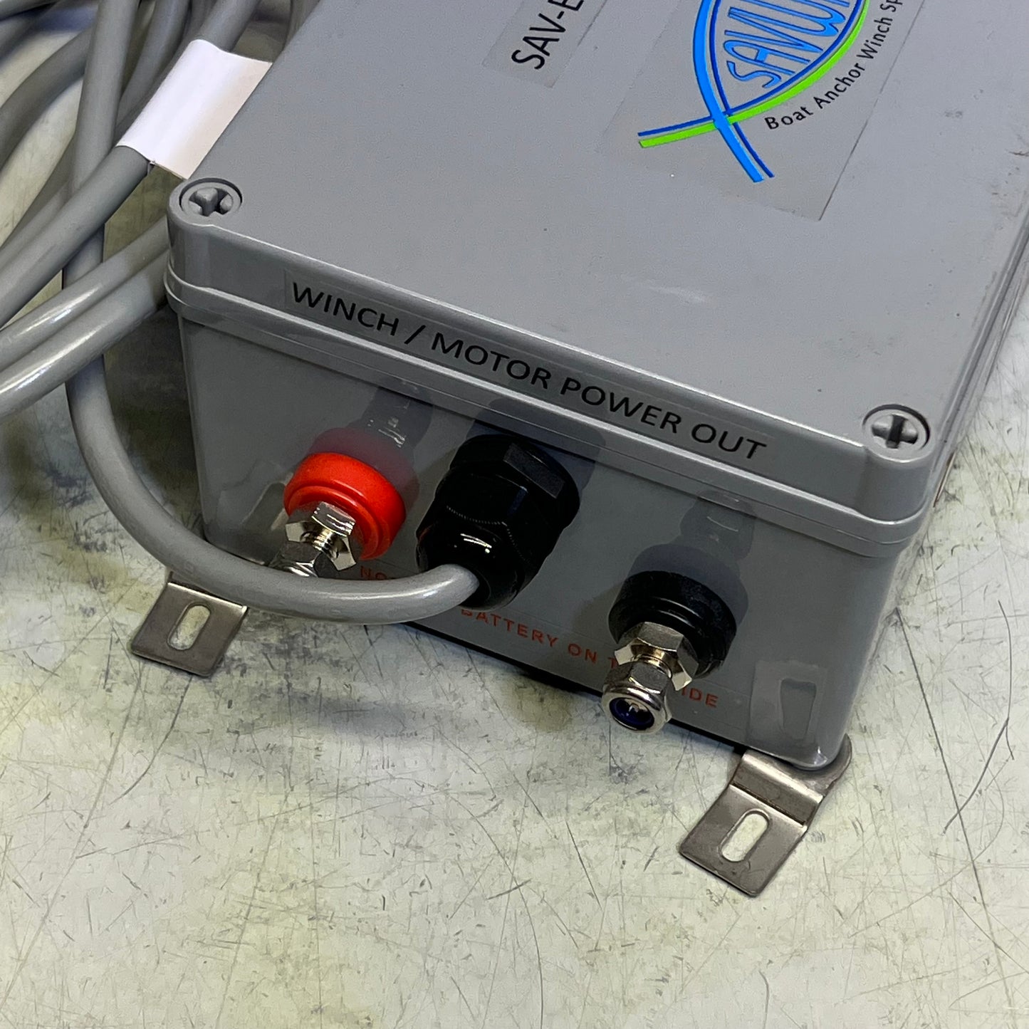 SAVWINCH Electronic Fast Fall System Mechanical Clutch Free Grey EFF-2S-100