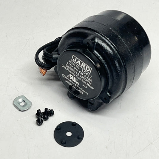 MARS Jard Unit Bearing Cast Iron Motor W/ Screws 9 Watt, 115 Volt  Black 15411