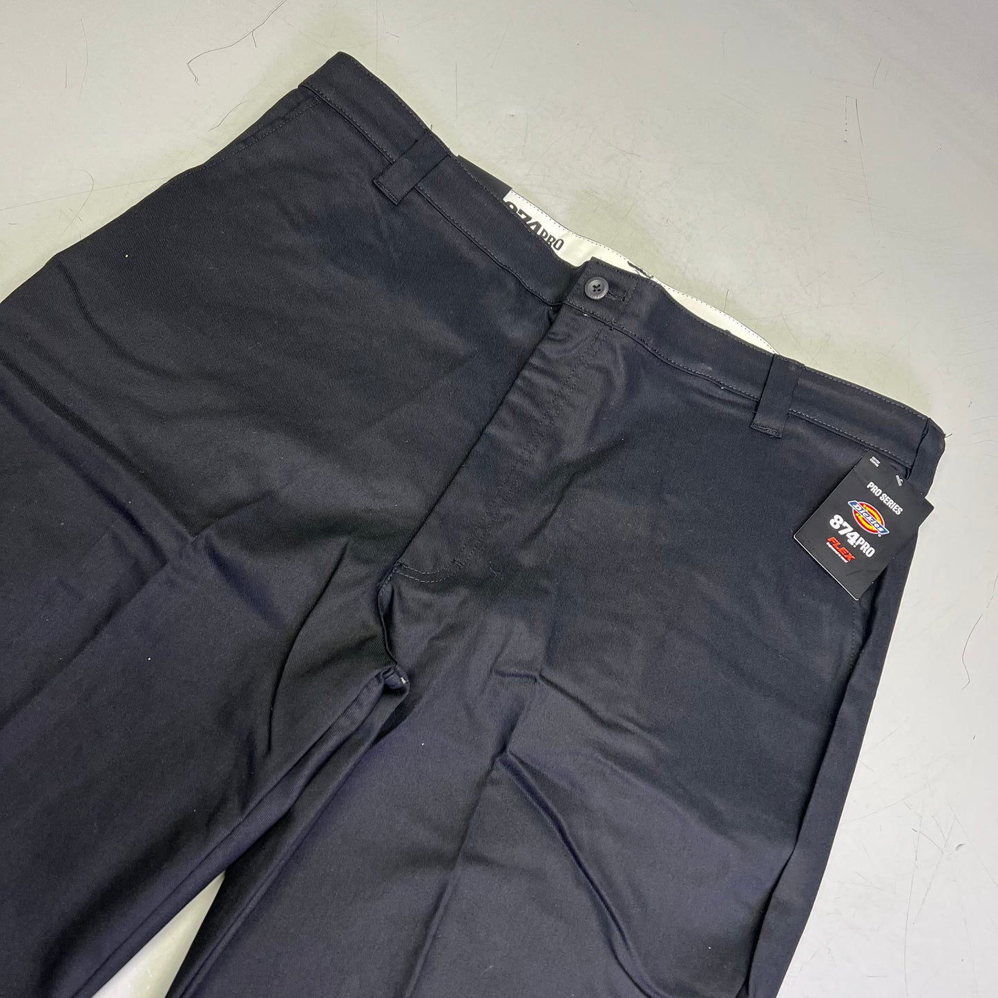 DICKIES 874 Pro Series Work Pants Classic Workwear Men's Sz 44x32 Black A85ZEBLK