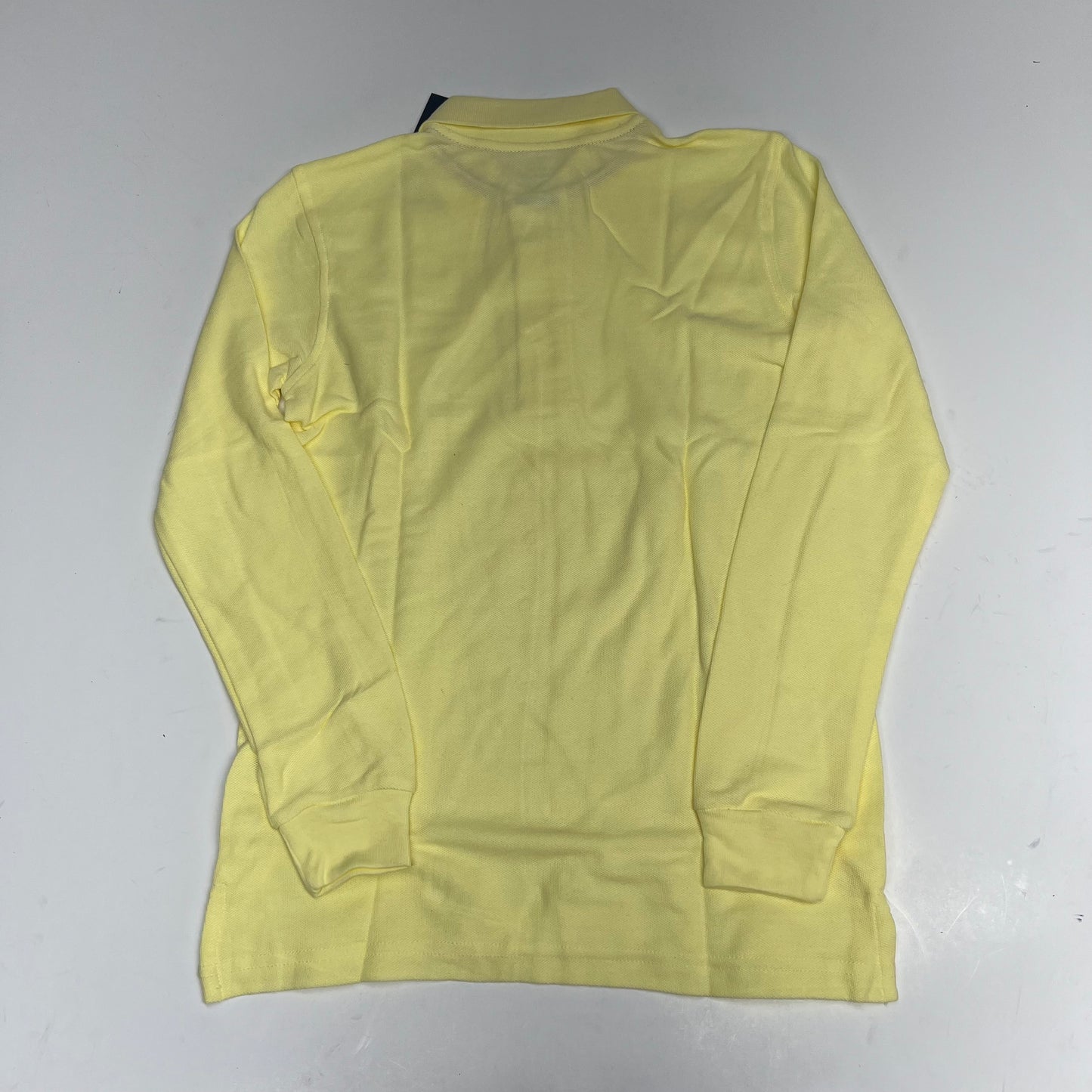 FRENCH TOAST Schoolwear Made for Kids Long Sleeve Polo Boy's Sz XL Yellow 1009