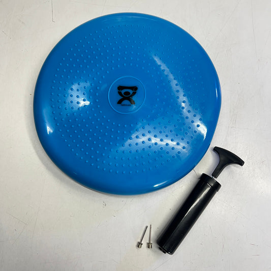 CANDO Sitting Or Standing Inflatable Balance Disc For Balance Training 14" Blue