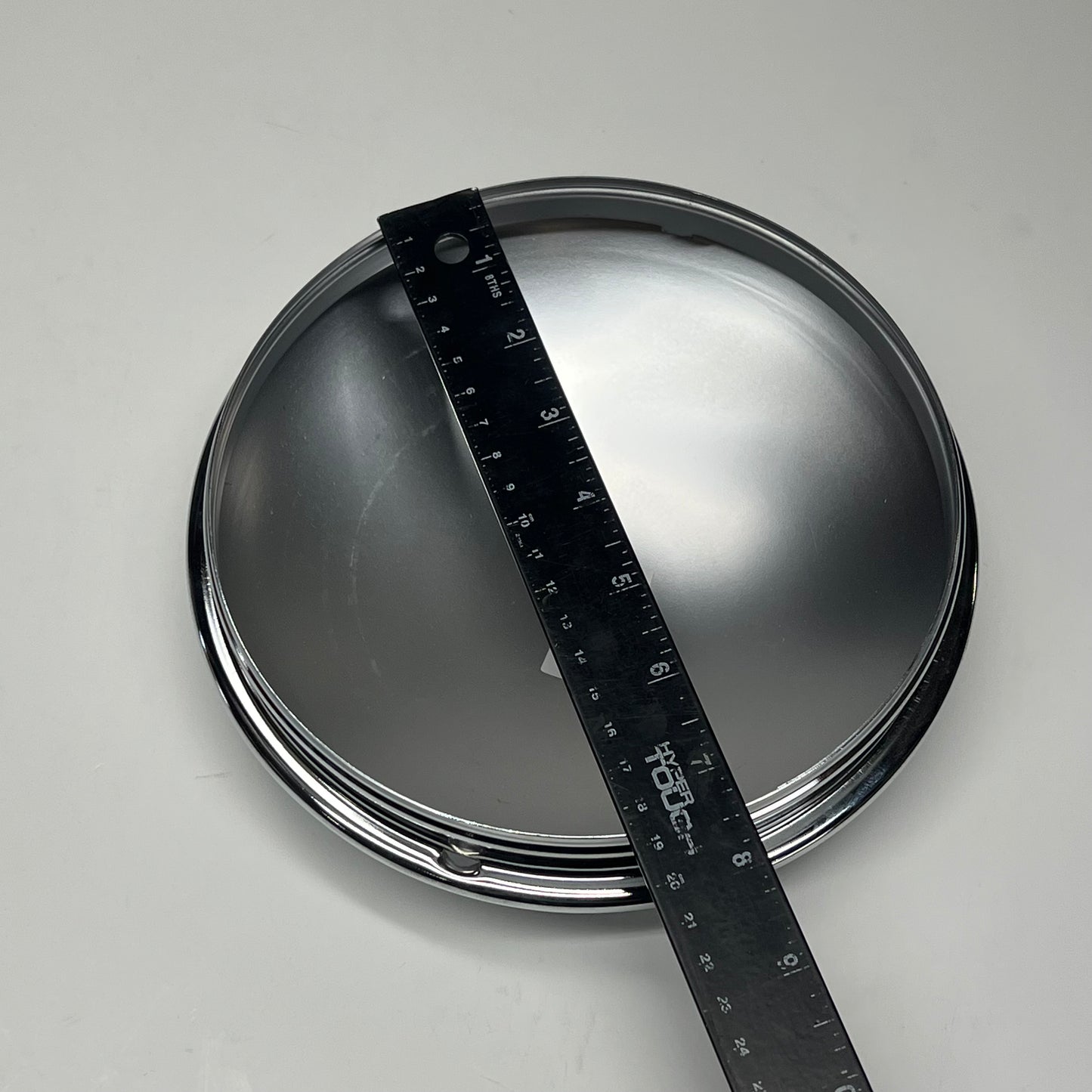 CRAGAR Steel Snap On Wheel Center Caps 7.5" Dia Chrome Finish A-29113