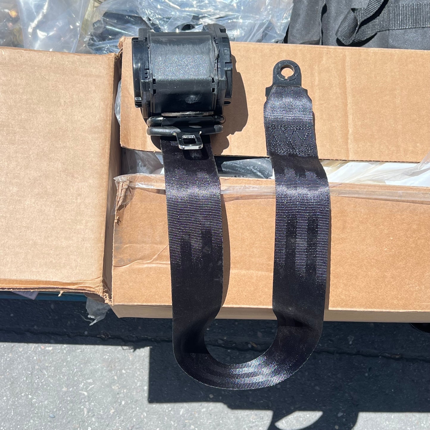 ZA@ Pallet of MIXED Hardware, Brackets, Electrical, Display Set Up Parts W/ Case & More (AS-IS)