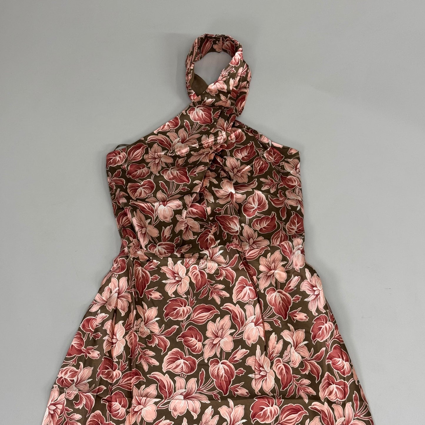 VERONICA BEARD Alberta Deep Ochre Multicolored Dress Sz-4 2406FL4620632