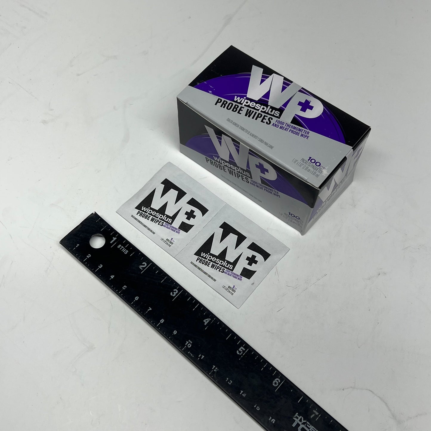 WIPES PLUS (10 PACK, 100 EACH) Probe Wipe Sachets Individually Wrapped 35084