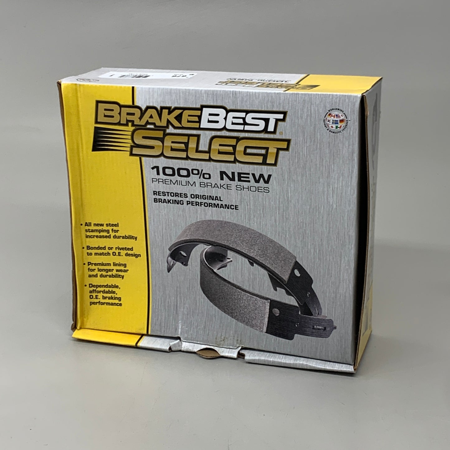 BRAKE BEST SELECT Premium Brake Shoes 4PK 676 (New Other)