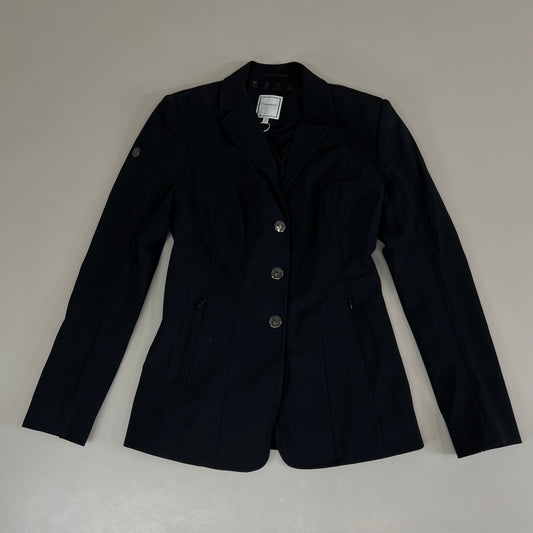 SAMSHIELD Victoria Equestrian Riding Jacket Sz Tall US 6, UK 8, FR 36 Black