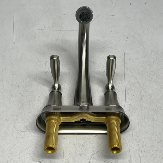 DELTA Woodhurst Centerset Bathroom Faucet (Stainless) 2532LF-SSTP