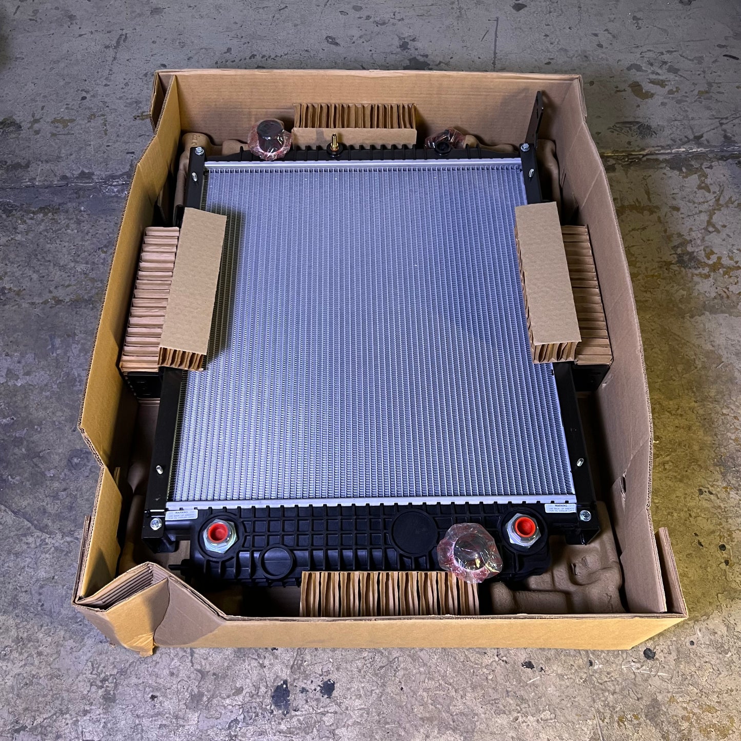 ZA@ Radiator Assembly 1004173-AU Sz 28"W x 37"L Black