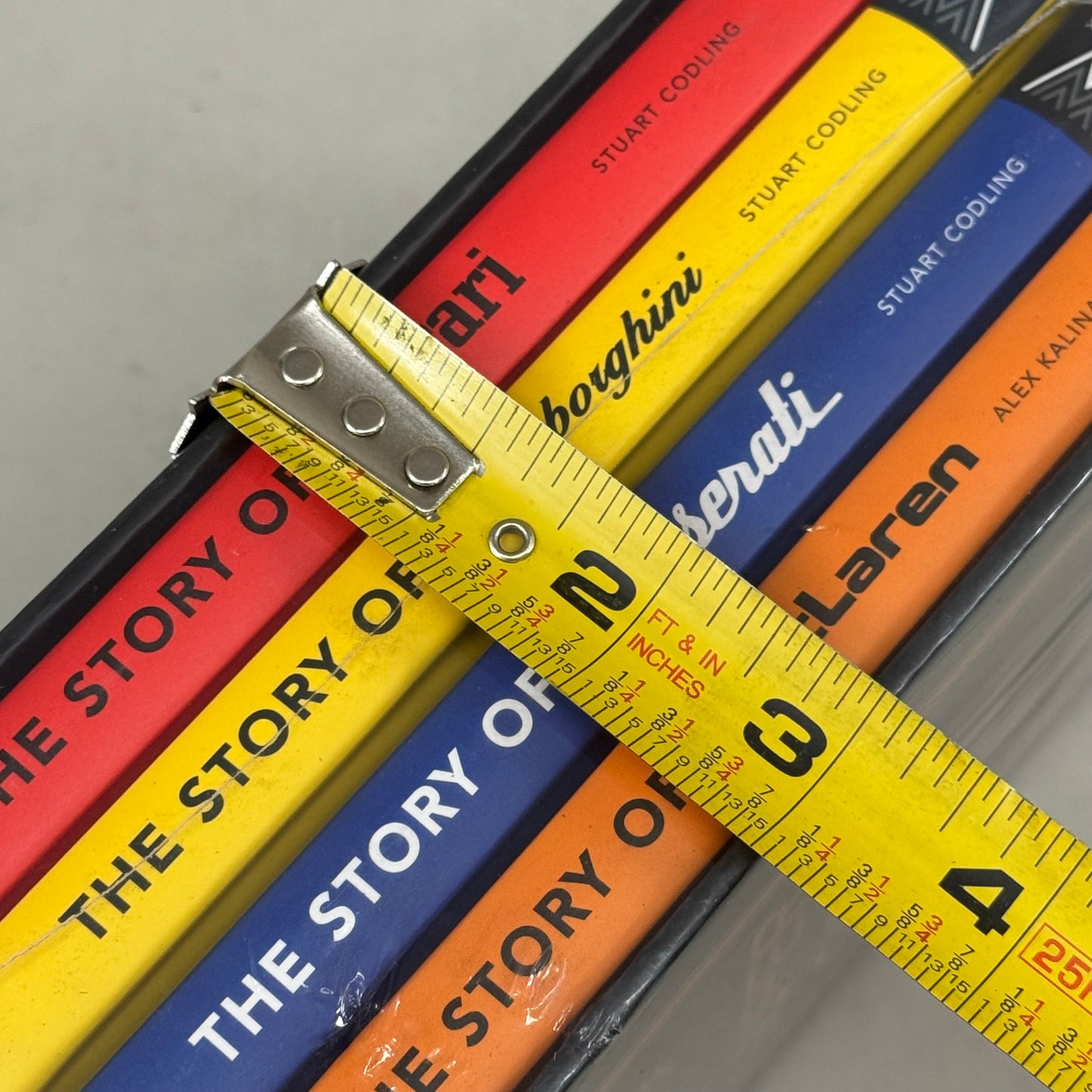 WELBECK The Story of Supercars a Tribute to Four Automotive Icons (the Story of Cars) Alex Kalinauckas & Stuart Codling Hardcover Box Set