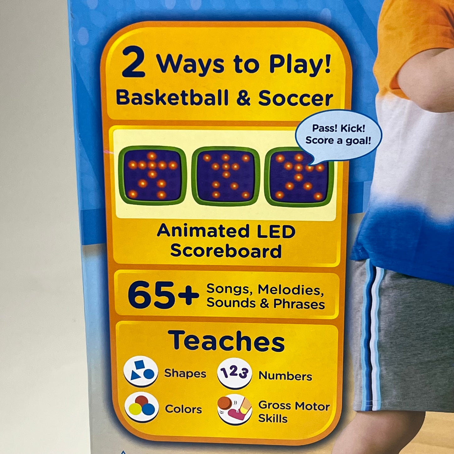 VTECH Count & Win Sports Center w/ Two Balls & Adjustable Height 12-36Month 5335