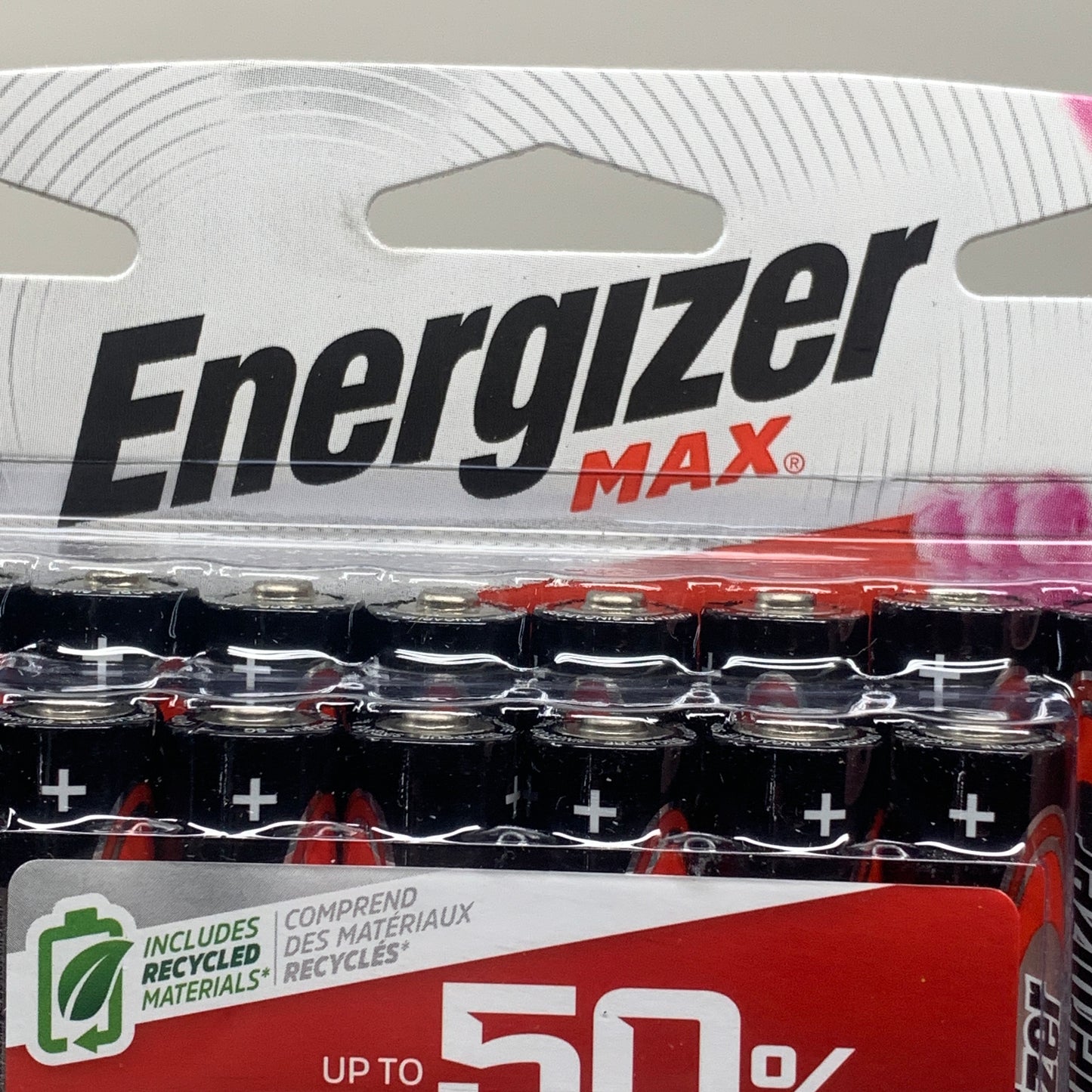 ENERGIZER MAX AA Alkaline Battery (16 Total Batteries) E91LP-16