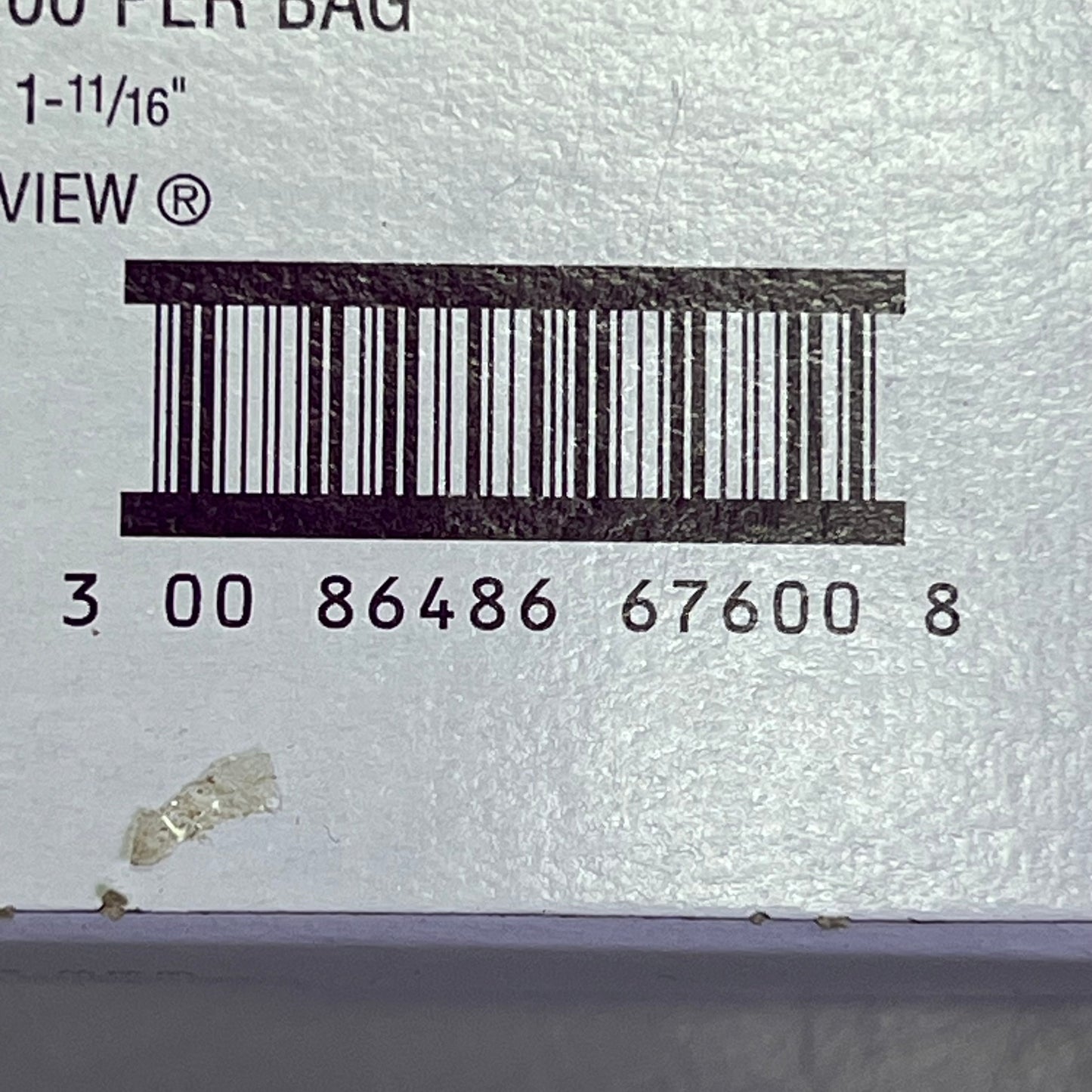 SMEAD (500 PACK) Seal & View Label Protectors 3-1/2" x 1-11/16" Clear  67600