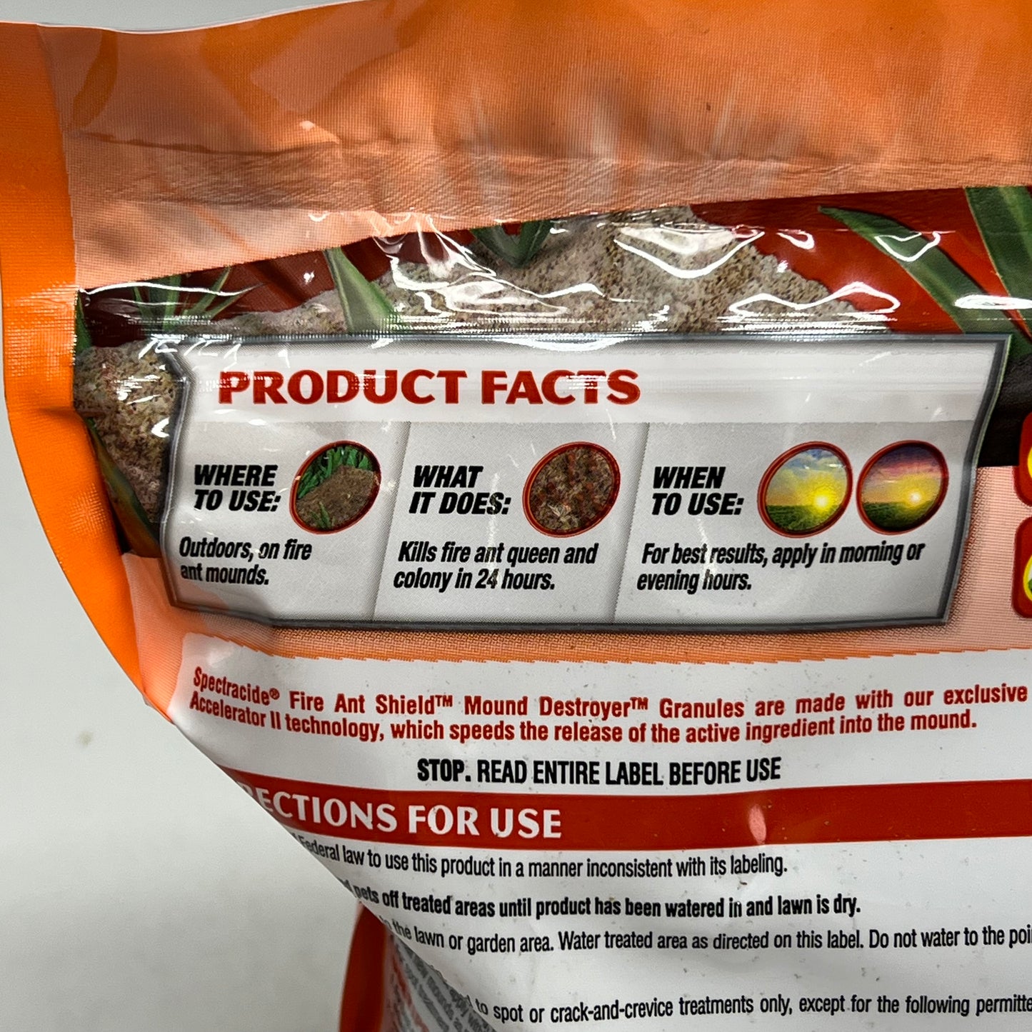 ZA@ SPECTRACIDE (3 PACK) Fire Ant Shield Mound Destroyer Granules 3.5lb HG-96470