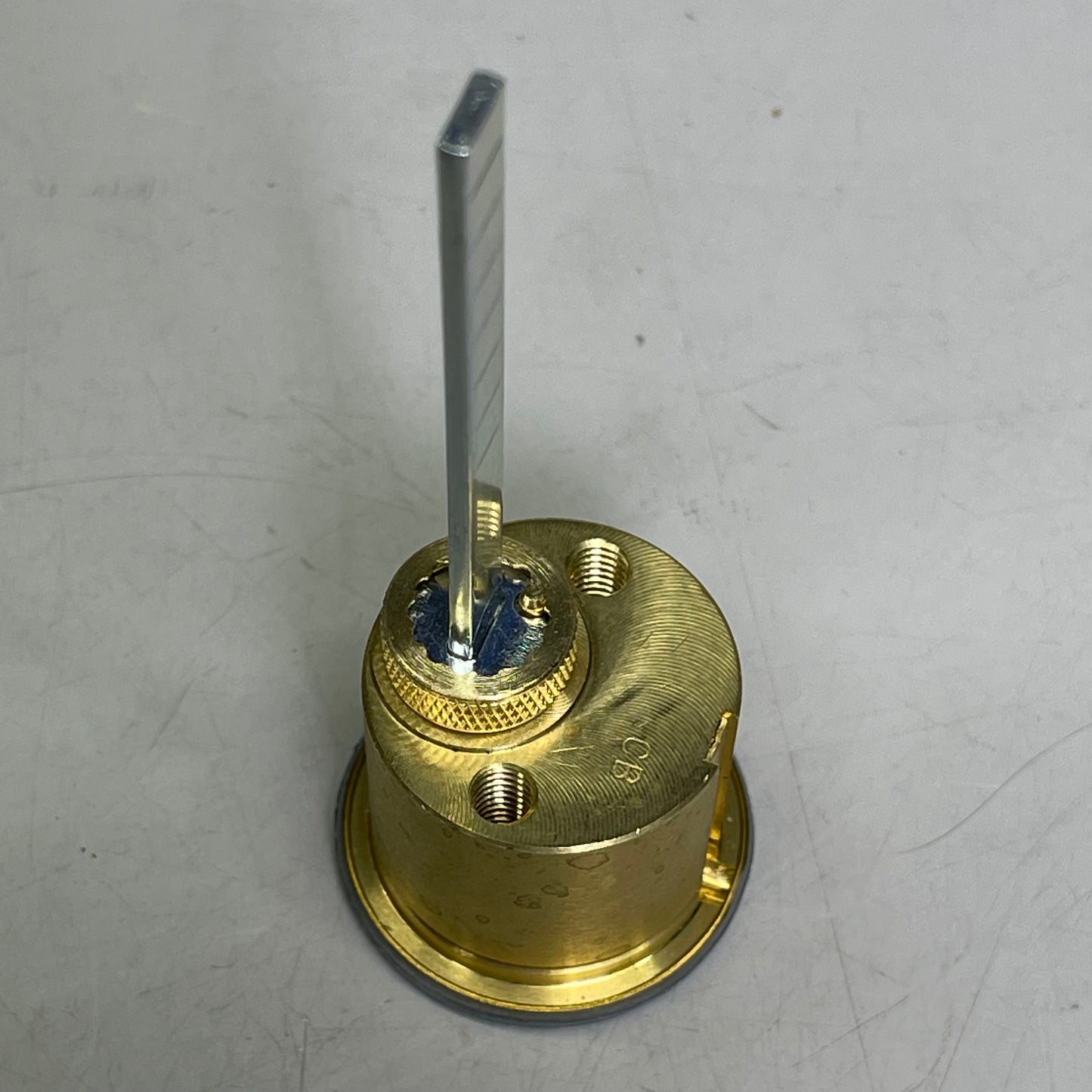 GMS (2-PACK) Russwin Lock Cylinders 1-1/8" Satin Chrome 6 Pin R118-RD1-26D-A2-6