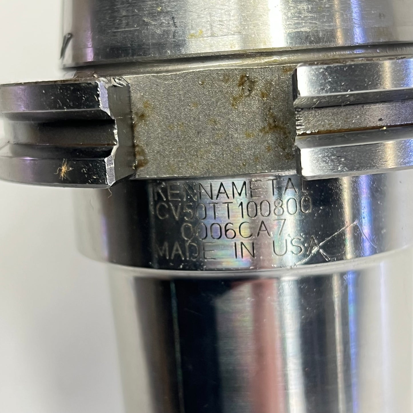 KENNAMETAL CAT 50 Taper End Mill Holder for Cnc ~ 1"  CV50TT100800 (Used)