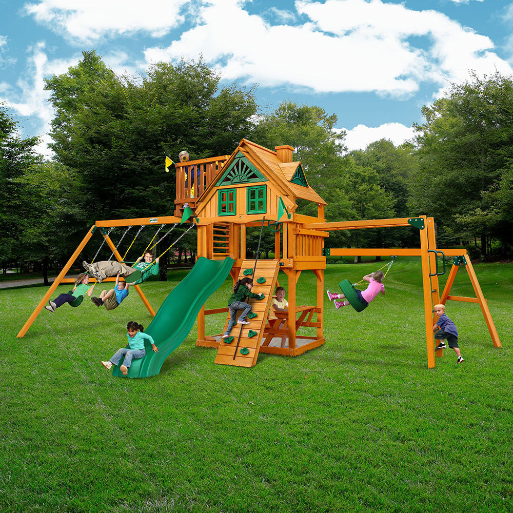 Z@ GORILLA Homestead Swing Set for Kids (AS-IS, Complete)