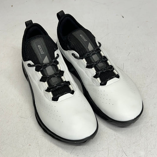 ECCO Biom C4 Golf Shoes W/ Gore-tex Surround Men's Sz 7-7.5 White 130404