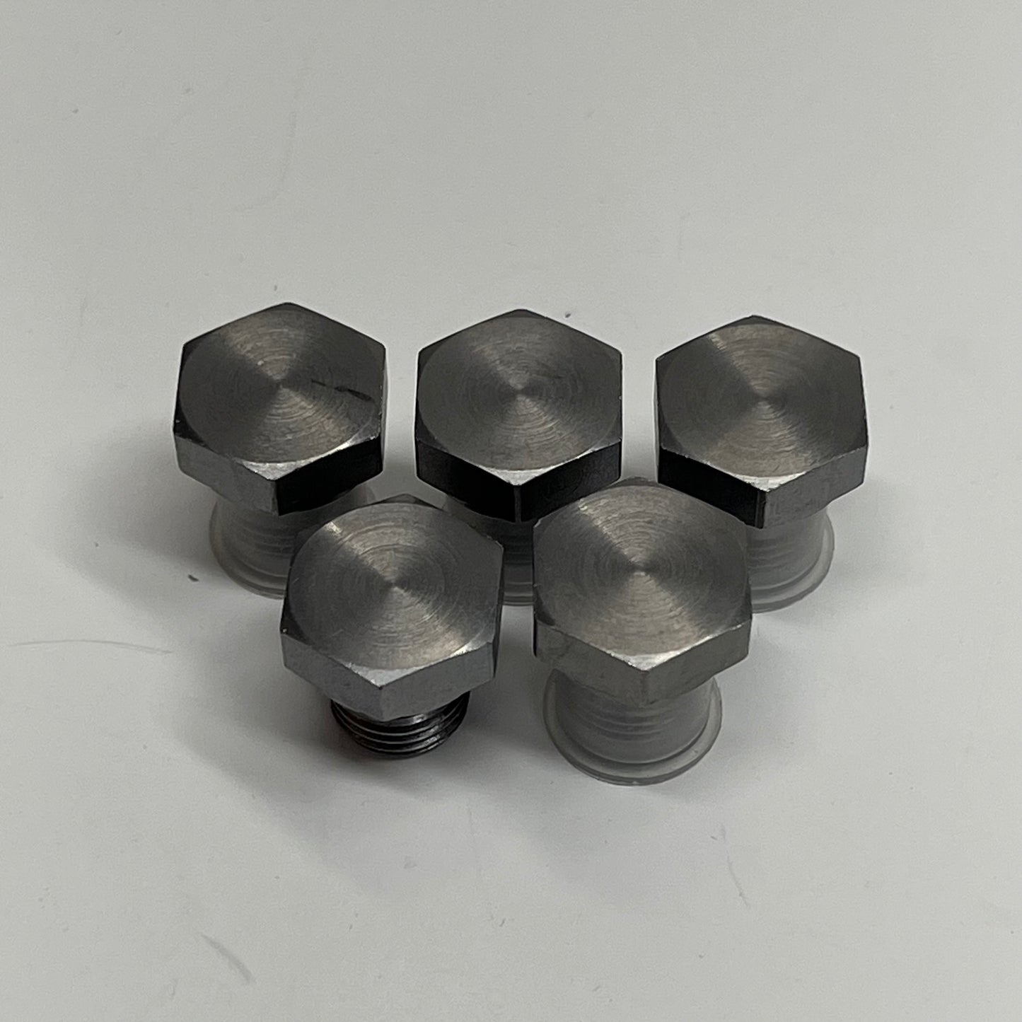 PARKER (5 PACK) Steel Compression Tube Plug 1/4-19" Thread Size PT-00305