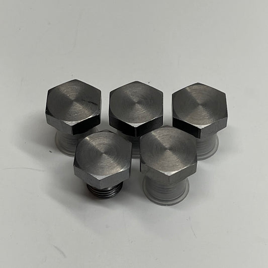 PARKER (5 PACK) Steel Compression Tube Plug 1/4-19" Thread Size PT-00305