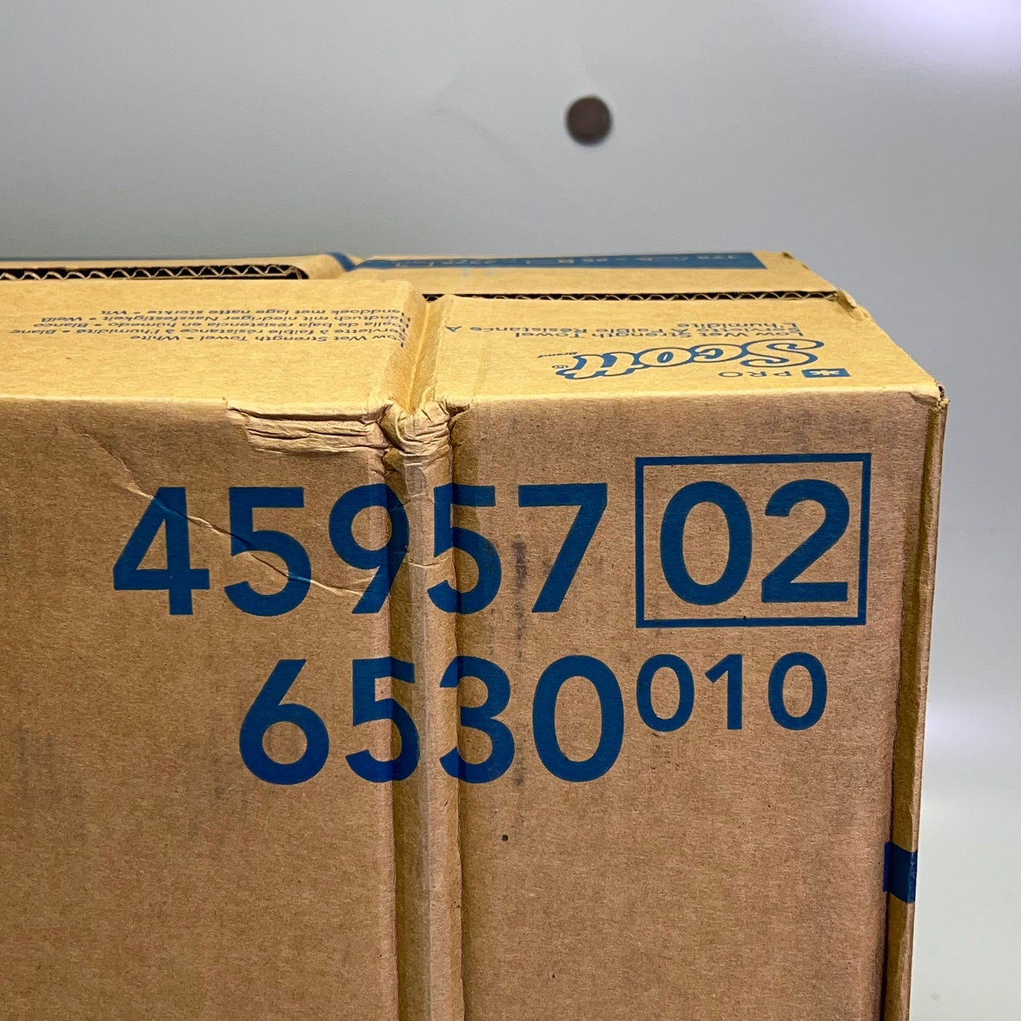 SCOTT (CASE of 4,375 Sheets) Bulk Essential Multifold Paper Towels White 45957