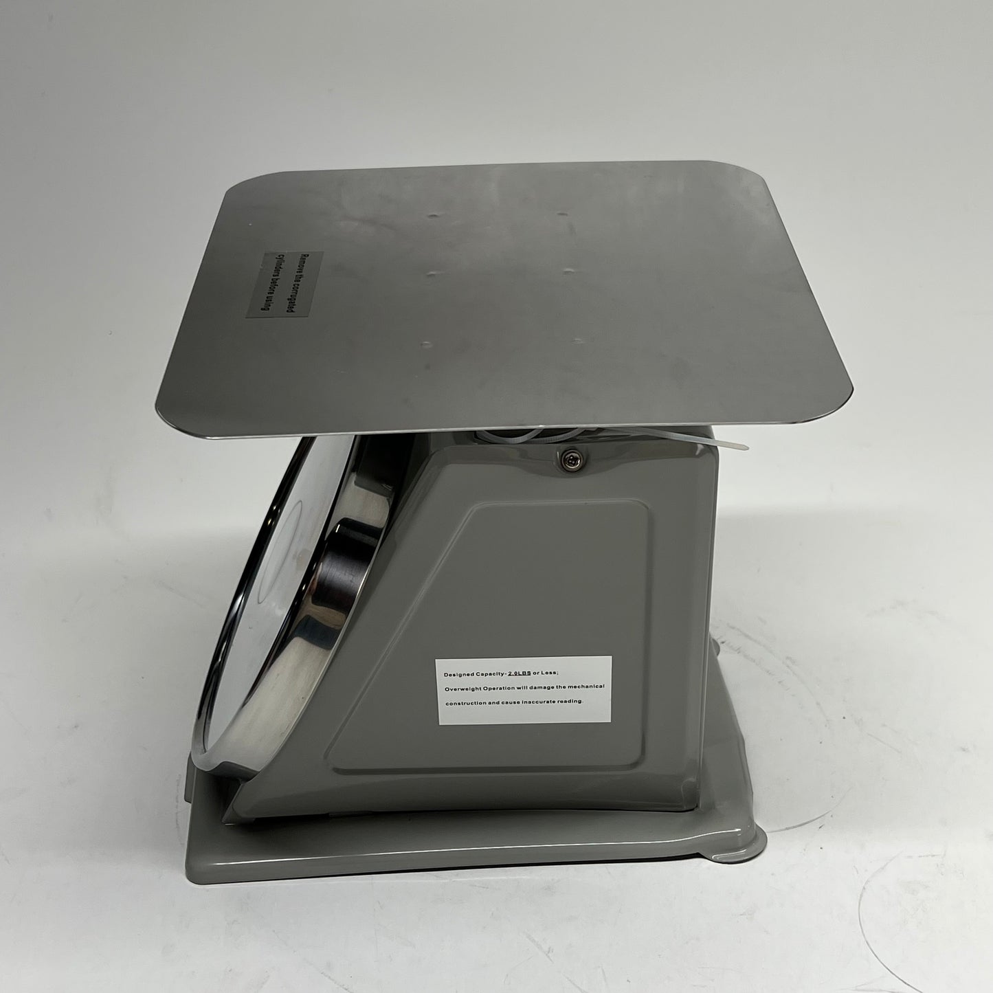 ZA@ WINWARE Mechanical Receiving Scale Portion Control  6.5" Dial 2lb Cap SC|AL-62 (As-Is)