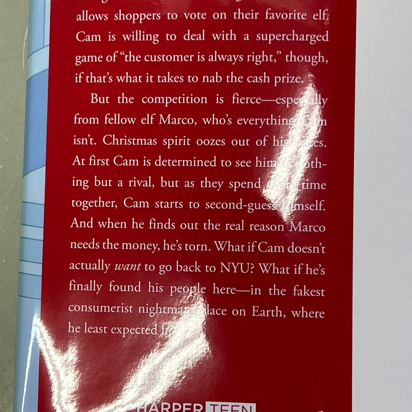 FINDING MY ELF Young Adult Fiction Christmas Hardcover Book By David Valdes