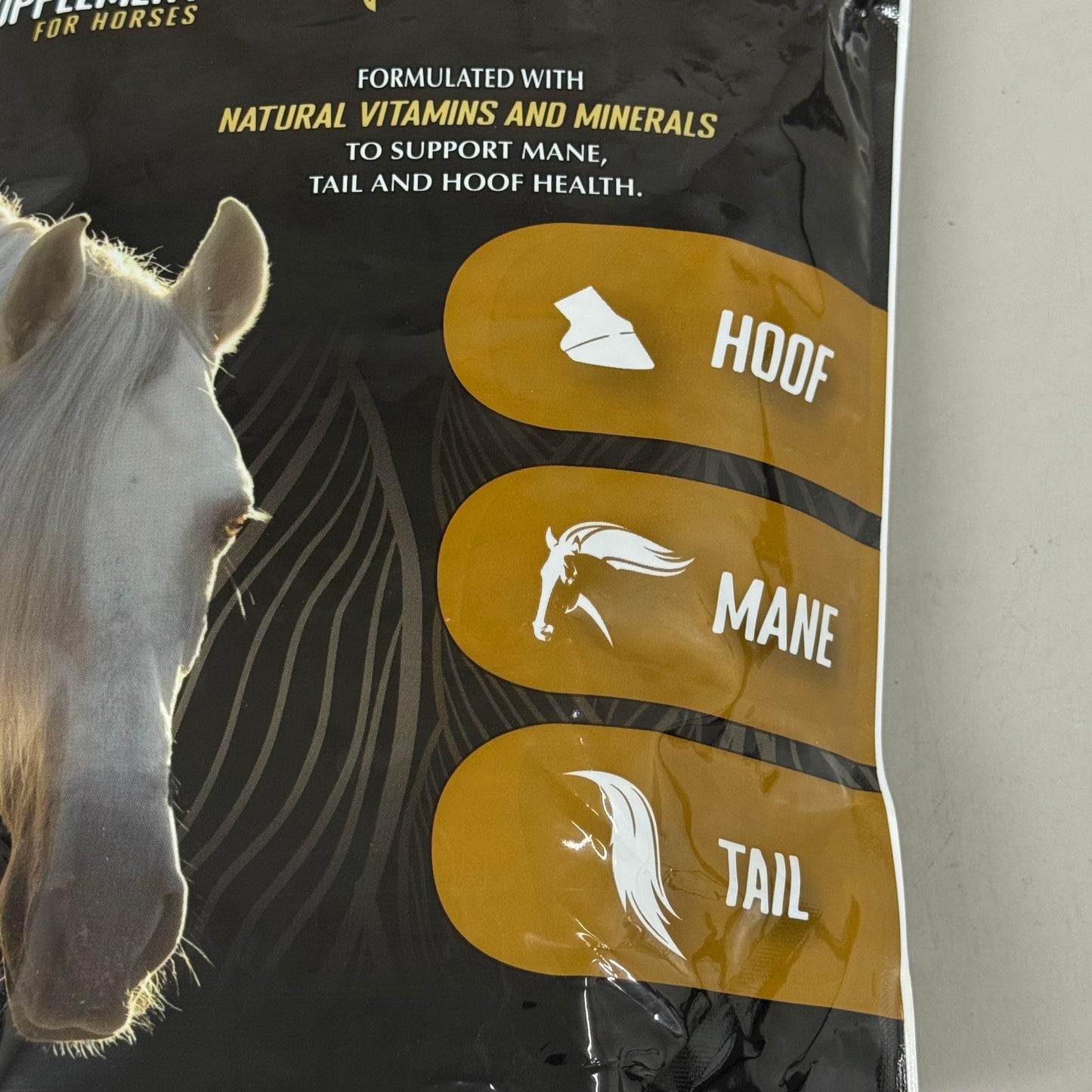 RENEW GOLD Glo Hoof And Hair Growth Supplement For Horses 7.5 lbs RGGLO7.5 BB 07/26