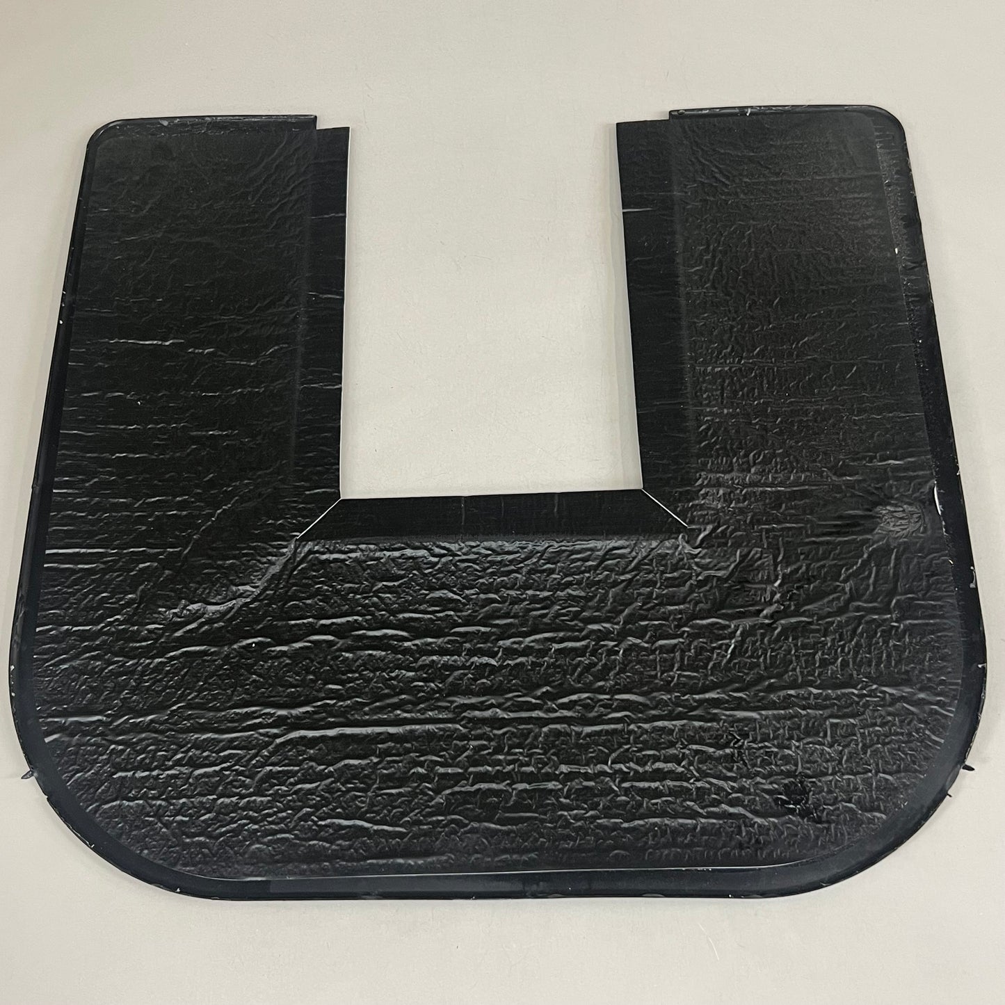 COASTWIDE Toilet Floor Mat 20 in x 17.5 in Black CW24768