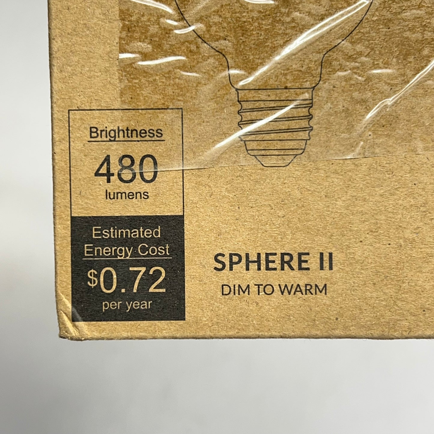 TALA Sphere II Light Bulb 480 Lumens E26 Matte White Dim To Warm SPHR2UL20001