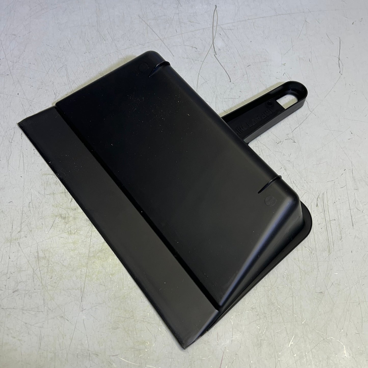 ZA@ IMPACT (2 PACK) Polypropylene Value Plus Dust Pans 12"x11"x4" Black #710