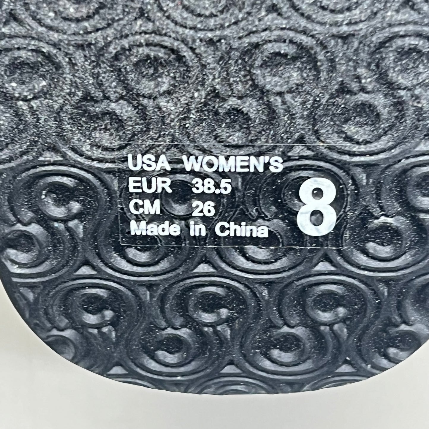 COBIAN Bermuda Bounce Sporty Style EVA Outsole Women's Sz 8 Black BEB24-001-08